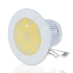 Светодиодный светильник Downlight-100-10GEU (220V, GU10, 10W, Ø116x105mm) (теплый белый 3000K), 1шт