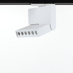 Светодиодный светильник трековый JH606 2L PX605 (12W, 220V, day white, белый корпус) (дневной белый 4000K), 1шт