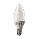 Лампа светодиодная 71 628 OLL-C37-6-230-2.7K-E14-FR 6Вт свеча 2700К тепл. бел. E14 450лм 220-240В ОНЛАЙТ 71628, 1шт
