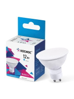 Лампа светодиодная GU10 12Вт 174-265В 4500К КОСМОС LkecLED12wGU10C45, 1шт