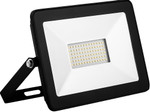 Прожектор светодиодный, 2835 SMD, 50W 4000K  AC220V/50Hz IP65, черный в компактном корпусе, SFL90-50, 1шт