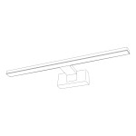 Citilux VIZOR CL708751 Настенная подсветка Хром, 1шт