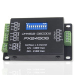 Декодер mini DMX -PX24506 (12-24V, 108-216W), 1шт