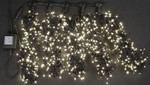 Светодиодная гирлянда 5 Нитей по 20 м, 1000 LED, 24 В, теплая белая, черный провод, 1шт