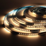 Светодиодная лента SPI 2835 120 led/m, warm white, WS2811, 24V, 10m, IP20, А486 (теплый белый 3000K), 10м