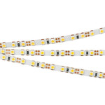 Светодиодная лента RT 2-5000 12V 5mm 2x (3528, 600 LED, LUX) (теплый белый 2200-2400K), 5м