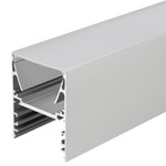 Профиль с экраном ALU-Line-DUO-2000 Anod+opal, 2м