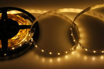 Лента светодиодная 12В, SMD2835, 60 LED/м, 3000К, 8мм, 5м, IP20 LAMPER, 1м