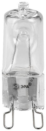 Лампочка галогенная ЭРА G9-JCD-40-230V-CL G9 40Вт капсула теплый белый свет, 1шт