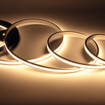 Светодиодная лента LUX class 2835 210led/m, 24V, 12W/m, IP65 (теплый белый 3000K), 5м