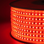 Светодиодная лента LP SMD 2835, 120 Led/m, IP67, АС220V, NEW (красный), 10м