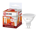 Лампа светодиодная LED-JCDR-VC 11Вт рефлектор 6500К холод. бел. GU5.3 990лм 230В IN HOME 4690612024745, 1шт