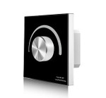 Панель SMART-P91-DIM-G-SUF Black (230V, Rotary, 2.4G), 1шт