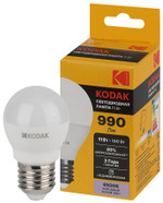 Лампочка светодиодная Kodak LED KODAK P45-11W-865-E27 E27 / Е27 11Вт шар холодный дневной свет, 1шт