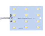 Плата AL 71x52x1 мм 2P6S 300 мА SMD 5730 4000К Прямоугольная, 1шт