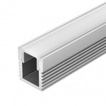 Профиль с экраном SL-MINI-8-2000 ANOD+OPAL, 1шт