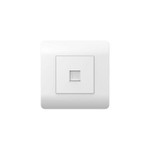 Розетка компьютерная 1-м NEW3-E RJ45 бел. CHINT 431540, 1шт