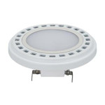 Лампа AR111-Unit-G53-12W (WH, 120 deg, 12V) (теплый белый 3000K), 1шт