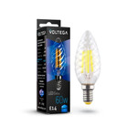 Светодиодная лампа Voltega VG10-CC1E14cold6W-F (E14, 4000K, 6Вт), 1шт