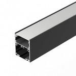 Профиль SL-LINE-4050-3L-2000 ANOD BLACK, 2м