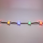 Светодиодный модуль “пирамида” (0.8W, 12V, Rgby) (RGB), 1шт