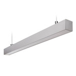 Ulo-k10d 60w/5000k/l120 ip65 silver светильник линейный светодиодный подвесной. белый свет (5000К). 5600Лм. Алюминий. Цвет серебро. TM Uniel, 1шт