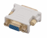 Переходник штекер DVI-I - гнездо VGA REXANT, 10шт