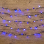 Гирлянда Твинкл Лайт 15 м, темно-зеленый ПВХ, 120 LED, цвет синий, 1шт