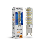 Светодиодная лампа Voltega VG9-K1G9warm7W (G9, 2800K, 7Вт), 1шт