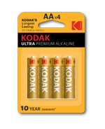 Батарейки Kodak LR6-4BL ULTRA PREMIUM Alkaline [ KAA-4 UD], 4шт
