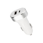Автозарядка в прикуриватель REXANT АЗУ USB-A+USB-C, 3.1 A белая, 1шт