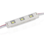 Светодиодный модуль линейный 5730-3 (1,5W, 12V) (холодный белый 13000K), 1шт