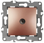 12-3102-14 ЭРА Розетка TV проходная, IP20, Эра12, медь, 1шт