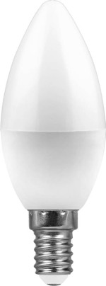 Лампа светодиодная LB-97 Свеча E14 7W 4000K, 1шт
