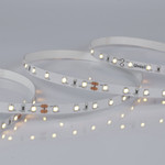 Uls-2835-60led/m-8mm-ip20-dc24v-6w/m-5m-ww гибкая светодиодная лента на самоклеящейся основе. катушка 5 м. в герметичной упаковке. теплый белый свет (3000K). ТМ Uniel., 1шт