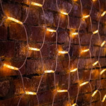 Гирлянда Сеть 2x3м, белый КАУЧУК, 432 LED ТЕПЛЫЙ БЕЛЫЙ (шнур питания в комплекте), 1шт