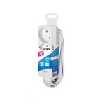 Удлинитель 3х1.5м без заземл. 16А IP20 ПВС 2х1 КОСМОС YKsm1.5m-3g(K), 1шт