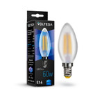 Светодиодная лампа Voltega VG10-C2E14cold6W-F (E14, 4000K, 6Вт), 1шт