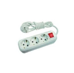 Удлинитель 3х2м с заземл. 16А IP20 с выкл. Makel MGP212, 1шт