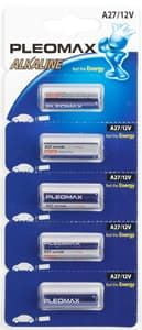 Алкалиновая батарейка Pleomax A27-5BL, 5шт
