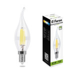 Лампа светодиодная, (7W) 230V E14 4000K, LB-167, 1шт