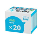 Элемент питания алкалиновый AAA/LR03 (уп.20шт) КОСМОС KOCLR0320BOX, 1упак. 20шт