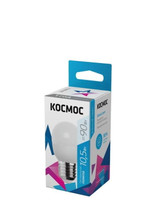 Лампа светодиодная 10.5Вт шар 4500К бел. E27 220В КОСМОС LkeLED10.5wGL45E2745, 1шт