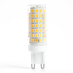 Лампа светодиодная, (9W) 230V G9 6400K JCD, LB-434, 1шт