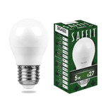 Лампа светодиодная, 5W 230V E27 4000K, SBG4505, 1шт