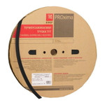 Трубка термоусадочная ТУТ нг 30⁄15 черн. (уп.50м) EKF tut-30-b, 1УП.50 м