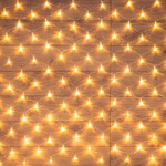 Гирлянда Сеть 1,8х1,5м, прозрачный ПВХ, 180 LED ТЕПЛЫЙ БЕЛЫЙ, 1шт