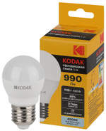 Лампочка светодиодная Kodak LED KODAK P45-11W-840-E27 E27 / Е27 11Вт шар нейтральный белый свет, 1шт