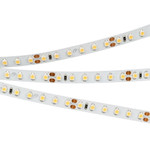 Светодиодная лента RT 2-5000 24V 2x (3528, 600 LED, LUX) (теплый белый 3000K), 5м