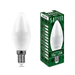 Лампа светодиодная, 11W 230V E14 6400K C37, SBC3711, 1шт